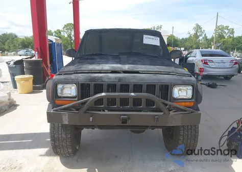 2001 Jeep Cherokee Sport из США, поврежденный, VIN 1J4FF48SX1L504135